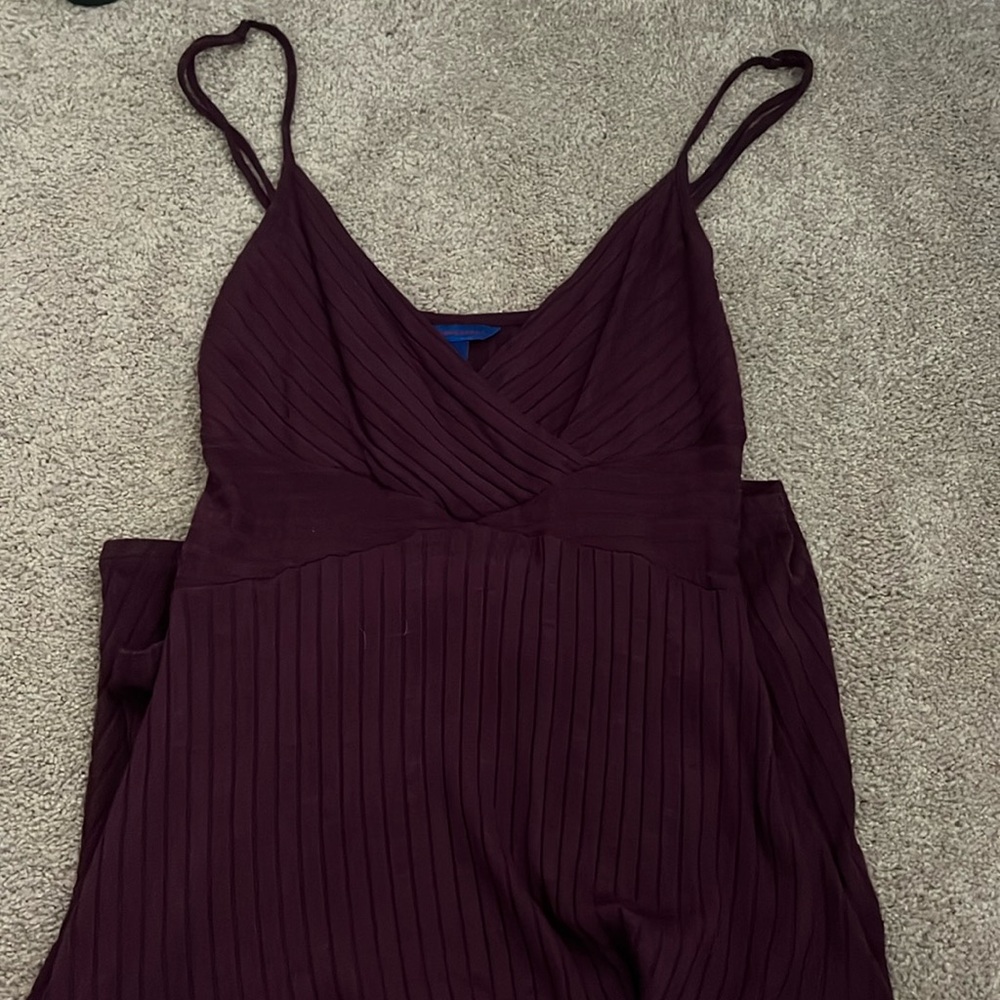 TWO Aeropostale burgundy mini dresses

One v neck, other high neck with cut out